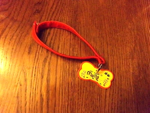 Build A Bear Workshop rotes Hundehalsband mit gebrauchtem Etikett - Bild 1 von 2