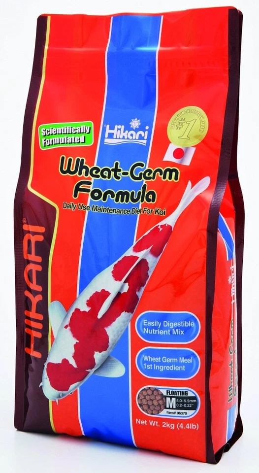Hikari Wheat Germ 2kg medium Schwimmfutter schwimmend