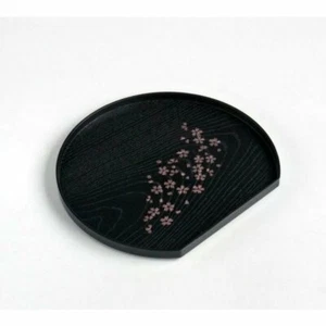 Japanese Tray Hangetsuban 22.5cm SAKURA For Sushi WASHOKU - Picture 1 of 6