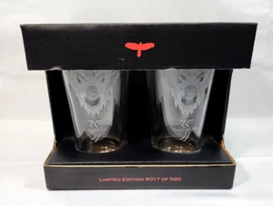 NIB PRS Paul Reed Smith Guitars Drinking Pint Glasses 4 Set Limited Edition /500 - Picture 1 of 5