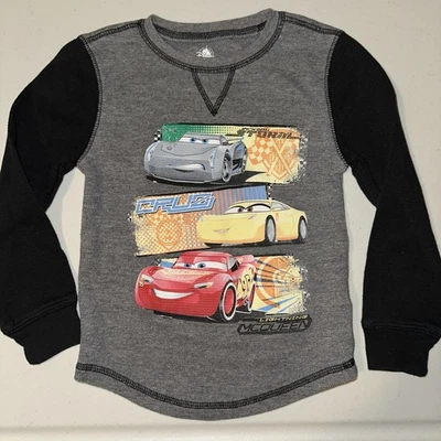Camiseta manga larga niño Disney Store Cars Lightning McQueen talla 4 Foto 1 de 3
