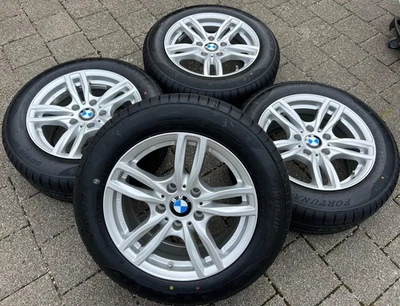 4 ALU WINTERRÄDER BMW 3ER REIHE F30 F31 4ER F36 RDKS 2024 205/60R16 92H FREIHAUS - Bild 1 von 4