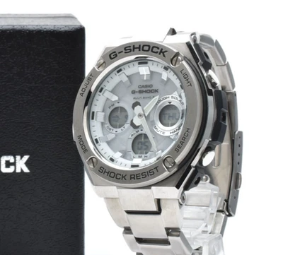 [Near MINT w/Box] CASIO G-SHOCK G-STEEL GST-W110D-7A Solar Radio Men's Japan - Image 1 of 4
