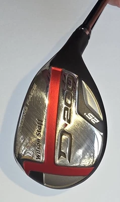 Wilson D200 25° 5 Hybrid UST Mamiya Elements Chrome 54FS Stiff Graphite Mens RH - Image 1 of 4