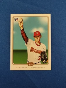 2010 Topps 206 Stephen Strasburg RC Rookie No Number Parallel SP - Picture 1 of 2