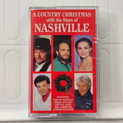 A Country Christmas with the Stars of Nashville Cassette 1993 Regency NEW SEALED - Image 1 of 3