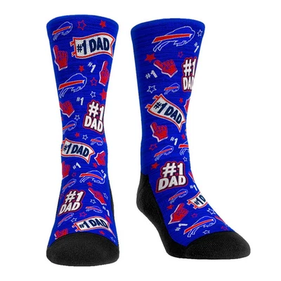 Calcetines BUFFALO BILLS Rock'em #1 CALCETINES REGALO PAPÁ Crew Talla L/XL 9-13 nuevo en paquete Foto 1 de 3