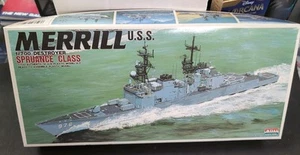 Cacciatorpediniere classe ARII scala 1/700 USS Merrill Spruance - Foto 1 di 2