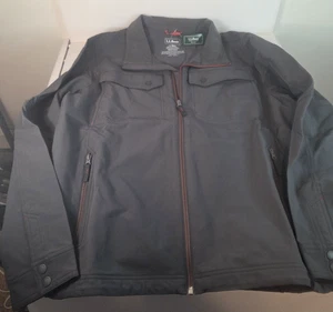 LL Bean All-Terrain Softshell Jacke Mantel Herren LRG grau wasserabweisend 500902 - Bild 1 von 4