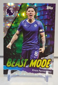 2025-26 Topps Premier League Enzo Fernandez #426 Beast Mode Foil Parallel - Picture 1 of 2