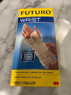 3M Futuro Deluxe левый запястье стабилизатор браслет - S/M (подходит 5,5 "-7,5") - Изображение 1 из 3