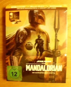 The Mandalorian-Staffel 1-Steelbook-Limited Edition (4K Ultra HD) (+ Blu-ray) - Imagen 1 de 2