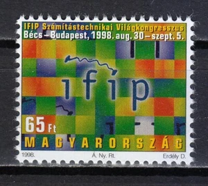 Hungary 1998 MNH Mi 4512 Sc 3624 World Congress of Computer Technology ** - Picture 1 of 1