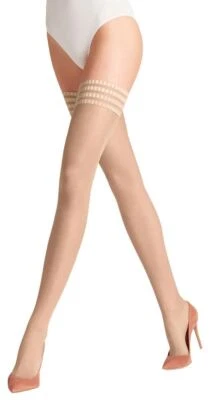 Medias Falke Pure Matt 20 Denier Stay Up para mujer - beige coco Foto 1 de 4