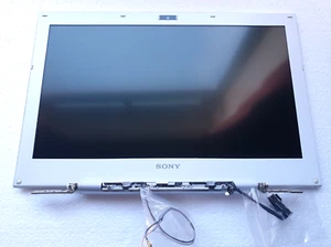 Sony Vaio SVS131 LCD Bildschirm Einheit Full Assembly WEISS 13,3" HD B133XW03 - Bild 1 von 3
