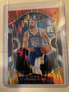 2021 Select Stephen Curry Red and Orange Prizm SP Concourse #57 Warriors - Picture 1 of 2