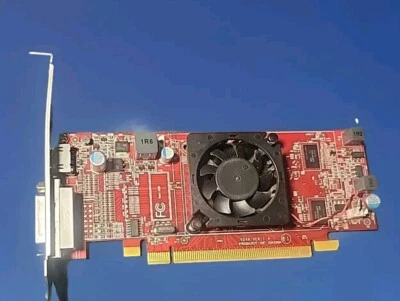 For HP Ati Radeon HD7350 512MB DDR3 HDMI DVI Graphics Card 695625-001 - Image 1 of 3