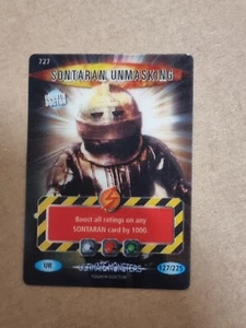 DOCTOR WHO SONTARAN UNMASKING 727 ULTRA RARE BATTLES IN TIME TRADING CARD .,.,. - Picture 1 of 3