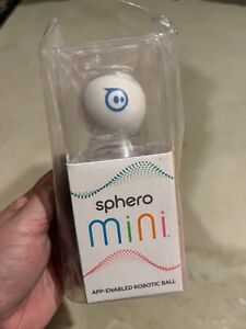 Sphero Mini Robotic Ball | Blue & White | App Enabled - Apple Google