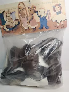 Vintage T.H.T. 1993 - Bear or Doll Aviator Outfit - NEW - Brown Coat Shoes - Picture 1 of 4