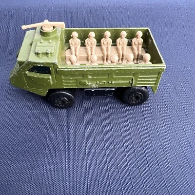 Vintage Matchbox Superfast No 54 Army Personnel Carrier Lesney England 1976 - Image 1 of 4