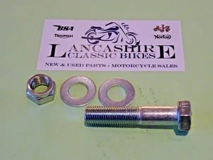 14-0235   TRIUMPH T120 TR6 1971-73  SHOCK ABSORBER MOUNTING BOLT & NUT  UK MADE - Picture 1 of 1