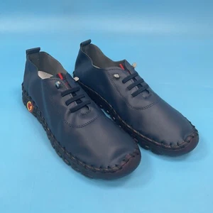 Oy Soft-soled Women's Shoes Comfortable Flat Lace-up Non-slip Loafers 10 - Picture 1 of 13