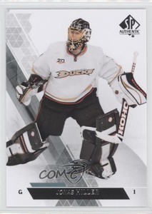 2013-14 SP Authentic Jonas Hiller #99