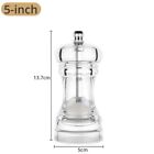 Portable Pepper Grinder Acrylic Kitchen Accessories Salt And Pepper Shakers