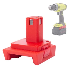 1× Adapter For Milwaukee 18V Lithium Battery To For Ryobi 18V Power Tools US - Picture 1 of 8