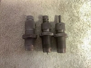 Vintage Pacific .45 ACP "steel" FL Reloading Dies - Picture 1 of 9