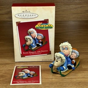 Hallmark Keepsake Ornament The Wild Thornberrys - Eliza, Darwin, & Donnie 2002 - Picture 1 of 8