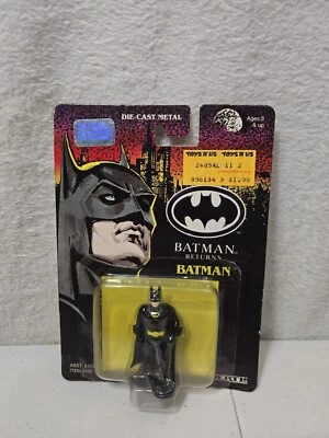 Figura de acción ERTL Batman Returns Batman Die Cast 1992 NUEVO Foto 1 de 4