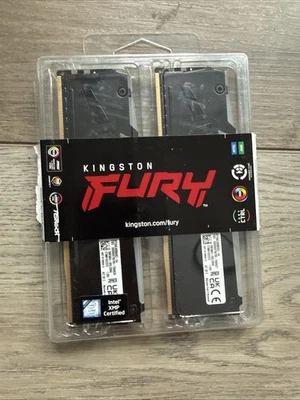 Memoria DIMM Kingston FURY Beast RGB 64 GB (2 x 32 GB) PC5-44800 (DDR5-5600)... Foto 1 de 3