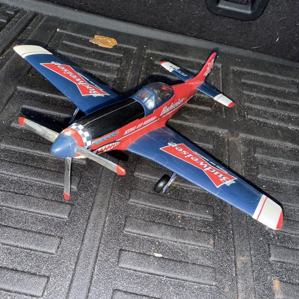 Spec Cast Vintage 1997 Anheuser Busch P-51D Mustang Budweiser 1:43 Scale  - Image 1 of 4