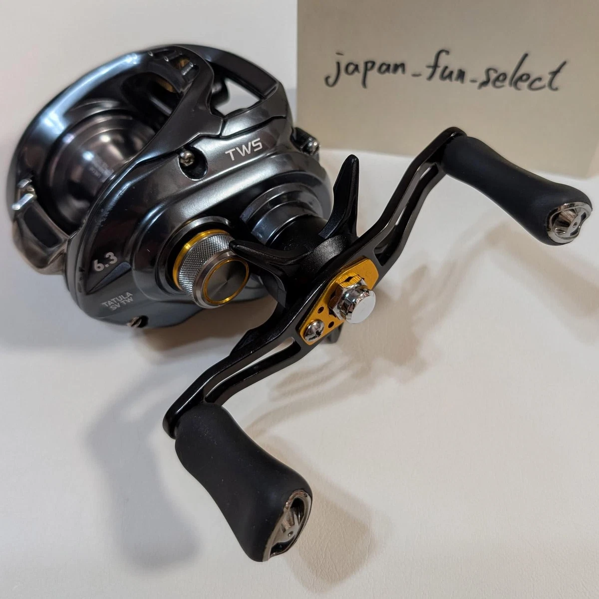 DAIWA 17TATULA 6.3 ベイトリール TWS ⓷ DAIWA Baitcast Reel 17 TATULA SV TW 6.3R Saltwater Bass Fishing RH