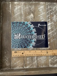 Watershed Watersports Kayaking Gear Badge Logo Graphic Sticker Decal - Picture 1 of 1