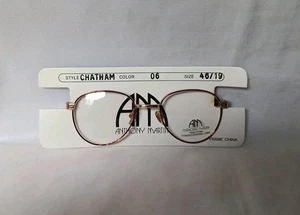 Monturas de gafas Anthony Martin NY "Chatham" 6 rojo, dorado 46□19-125 - Imagen 1 de 5