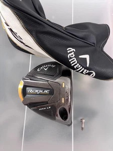 Callaway Rogue ST MAX LS 9 / 9.0 * Driver HEAD ONLY RH w/cover - Picture 1 of 12