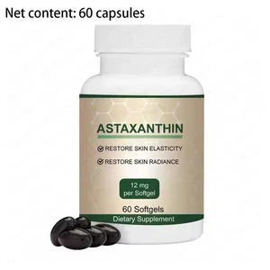☆Astaxanthin 12mg Softgels | 60 Count | Triple Strength | - Picture 1 of 7