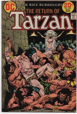 TARZAN #222 – 20 CENT COVER – 1ST APPEARANCES – JOE KUBERT COVER – CITY OF GOLD - Image 1 of 2