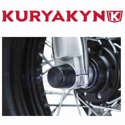 Kuryakyn Front Axle Nut Covers for 2008-2019 Harley Davidson FLHTCU Electra tk Foto 1 de 4