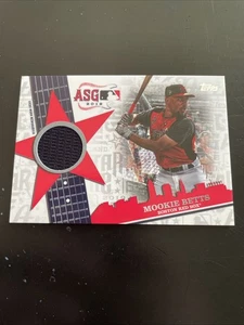 Camiseta deportiva 2019 Topps Update Mookie Betts All-Star Stitches #ASSR-MB Red Sox - Imagen 1 de 2