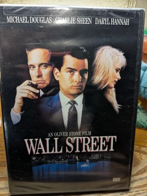 Wall Street (DVD) 1987 Michael Douglas & Charlie Sheen - BRAND NEW SEALED!! Foto 1 de 3