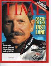 Time Magazine Death In The Fast Lane Time - March 5, 2001 Dale Earnhardt