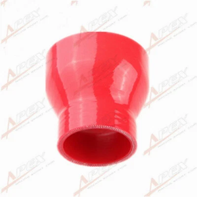 3ply 3" to 2''inch Straight reducer 76.2mm SILICONE HOSE COUPLER PIPE Red - image 1 of 4