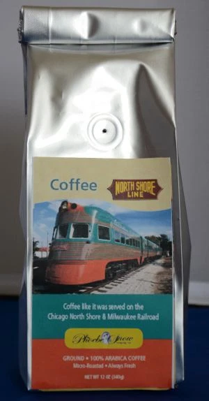 Café ferroviario Chicago North Shore y Milwaukee "Electroliner" Foto 1 de 1