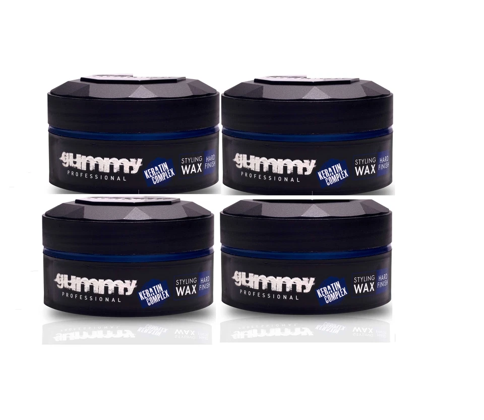 Fonex Gummy Styling Wax Hard Finish Extra Stark 4er Set je 150ml (27,65 EUR/l) - Bild 1 von 1
