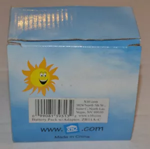 x10 battery pack with adapter ZB11A-C new x 10 home automation - Picture 1 of 4