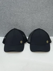 Lot of 2 LULULEMON Ball Caps black snapback Adjustable - Picture 1 of 11